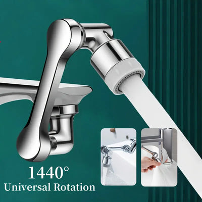 Swivel Faucet-Extender Sink-Aerator Kitchen Bathroom 360 Rotate Spray Attachment Multifunctional Universal Wash Hand Hair Face